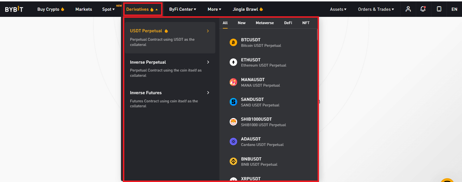 Kif tiddepożita u tinnegozja kripto fil-bybit Kif tiddepożita u tinnegozja kripto fil-bybit