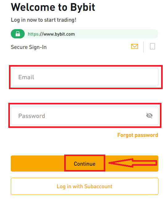 How to Sign Up and Login Account in Bybit