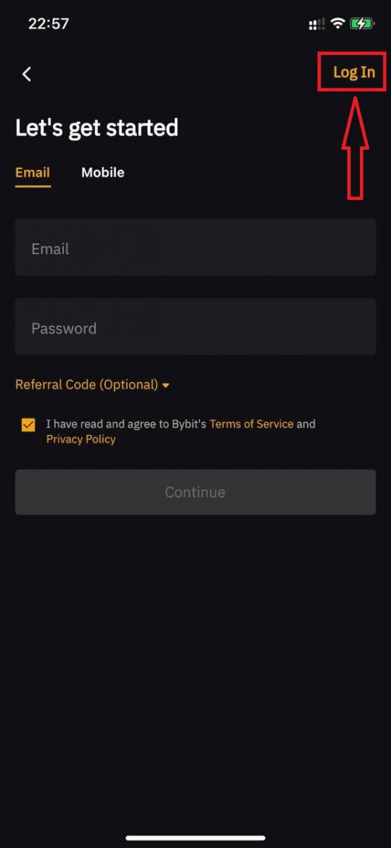 How to Login to Bybit
