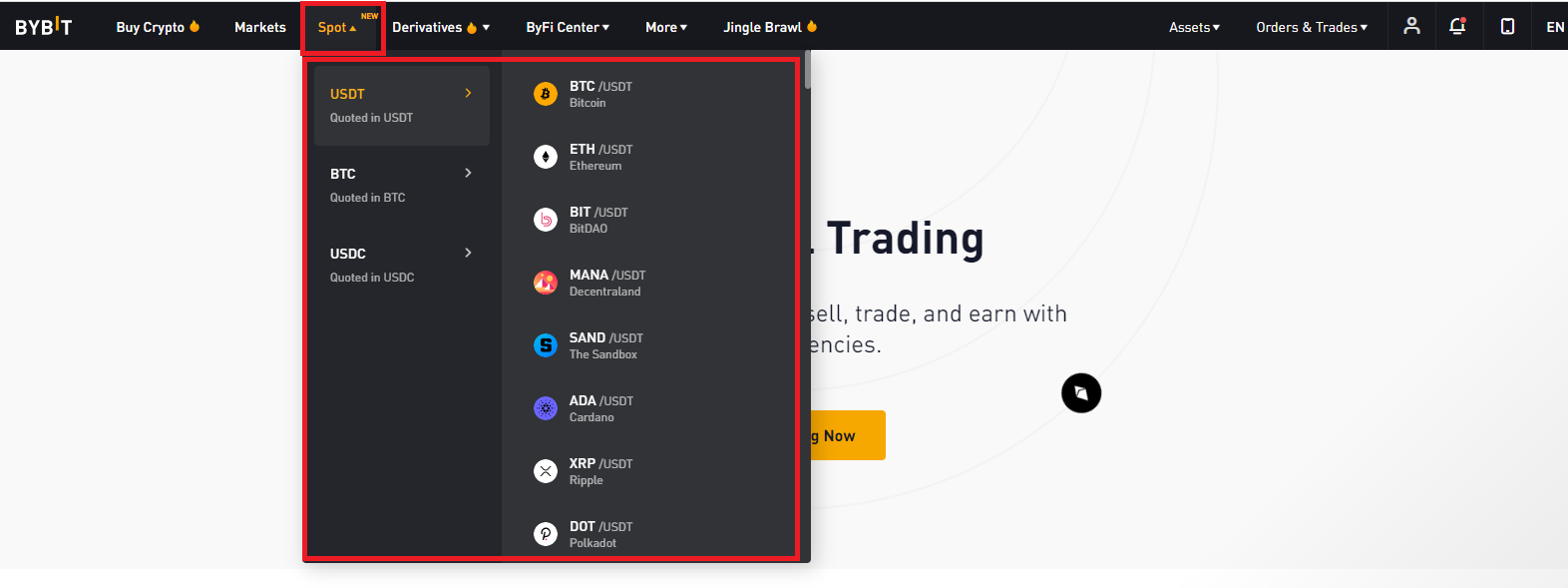 How to Trade Crypto in Bybit