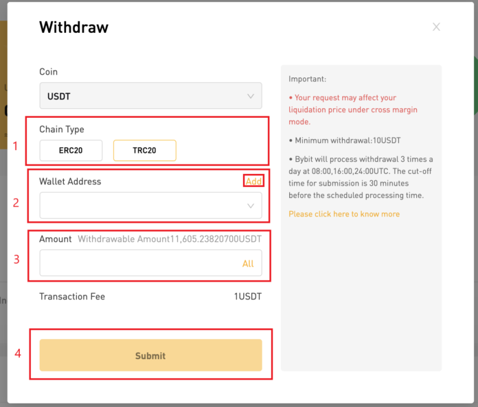 How to Withdraw from Bybit